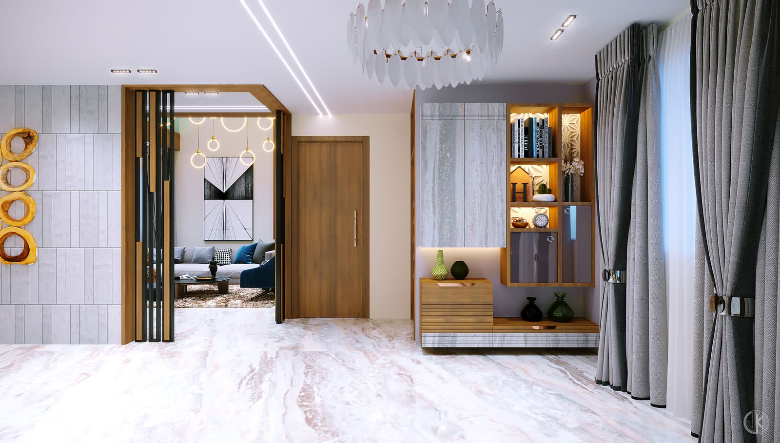 Classic Dining Area Design - Mangalore Luxury Interiors